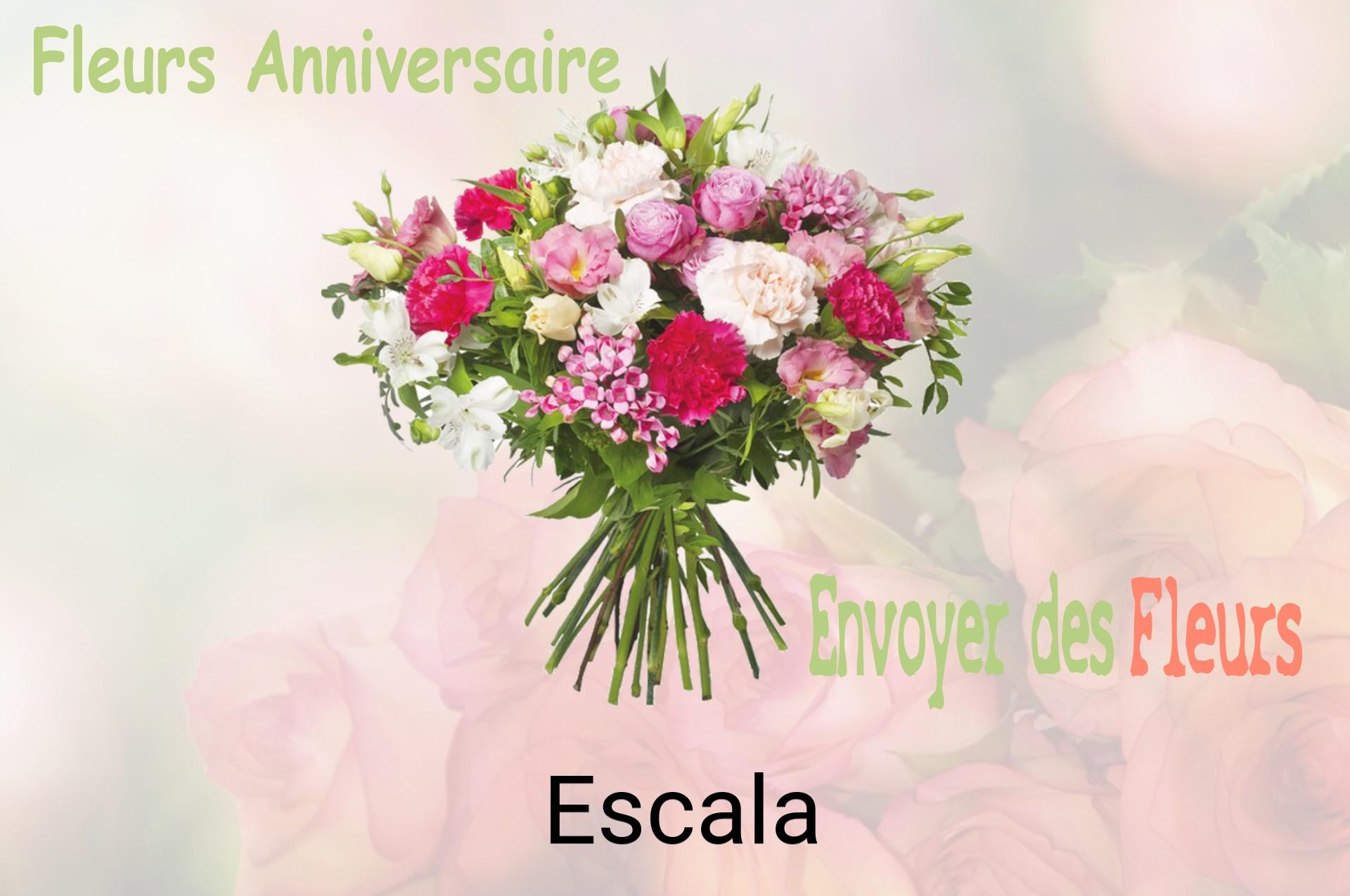 Bouquet de fleurs d’anniversaire livré à Escala
